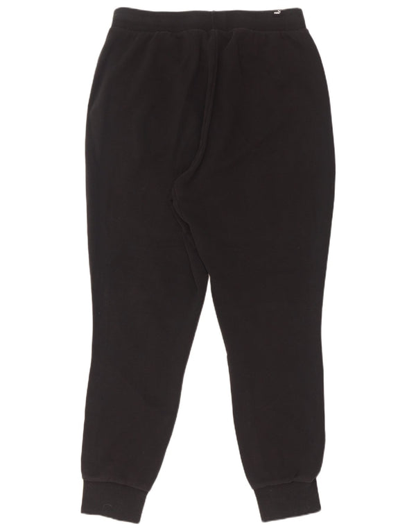 Damskie spodnie dresowe Puma Joggers UK 14, duże, czarne, z blokami kolorów