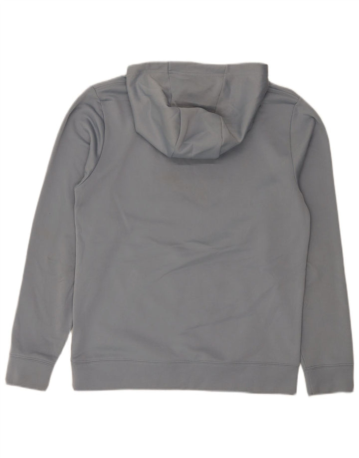 Męski sweter z kapturem The North Face z grafiką, mały, szary, poliestrowy