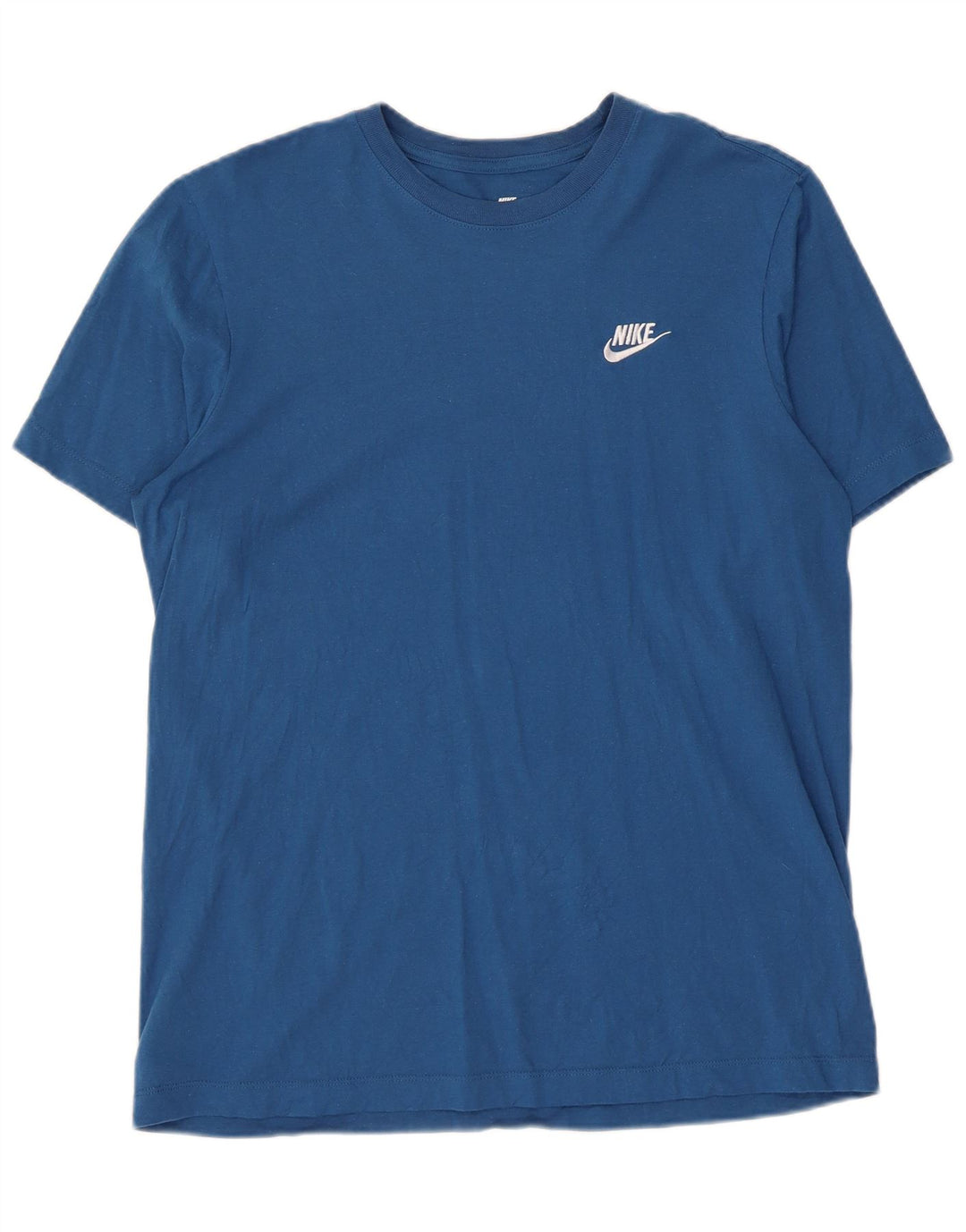 T-shirt męski Nike, bawełniany, średni niebieski
