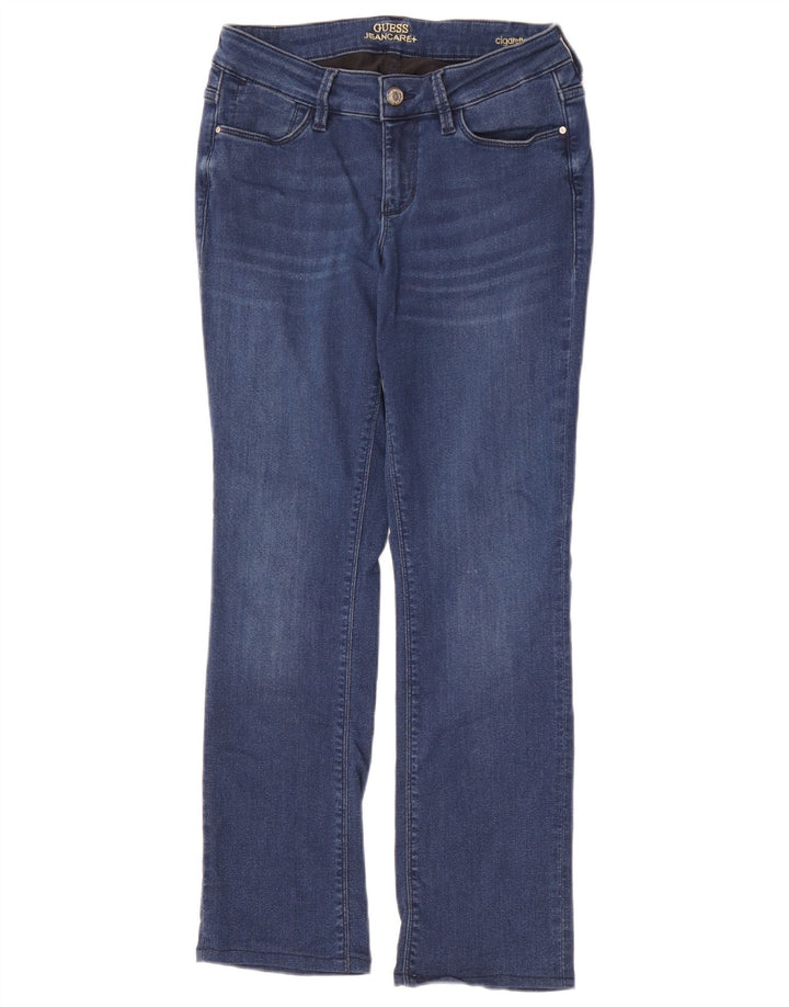 Guess Damskie Cigarette Slim Jeansy W29 L28 Niebieskie Bawełniane
