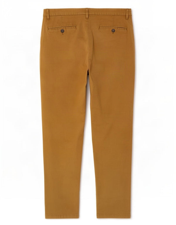 Marks & Spencer Męskie spodnie Chino W36 L31 Brązowe bawełniane