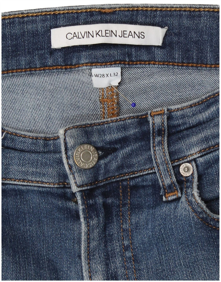 Męskie dżinsy Calvin Klein W28 L27 Niebieskie bawełniane