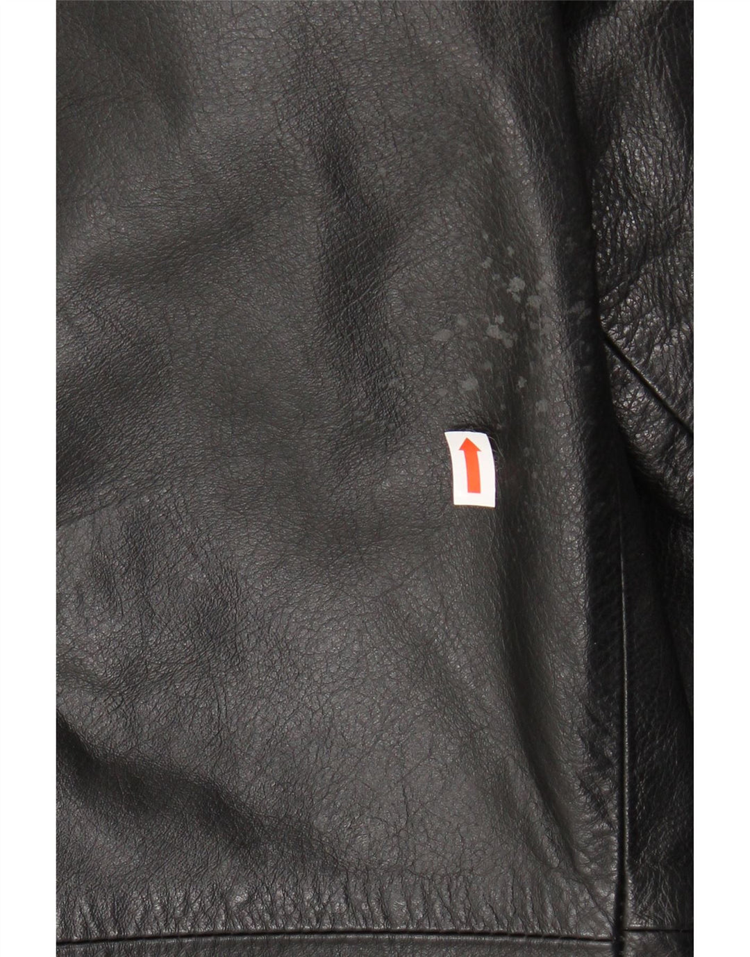 Męska kurtka skórzana VINTAGE IT 50 duża czarna skóra