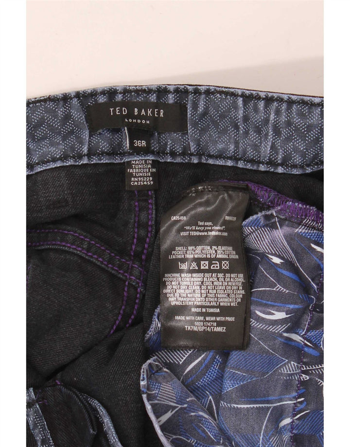 Jeansy męskie Ted Baker W36 L32 Granatowe, bawełniane