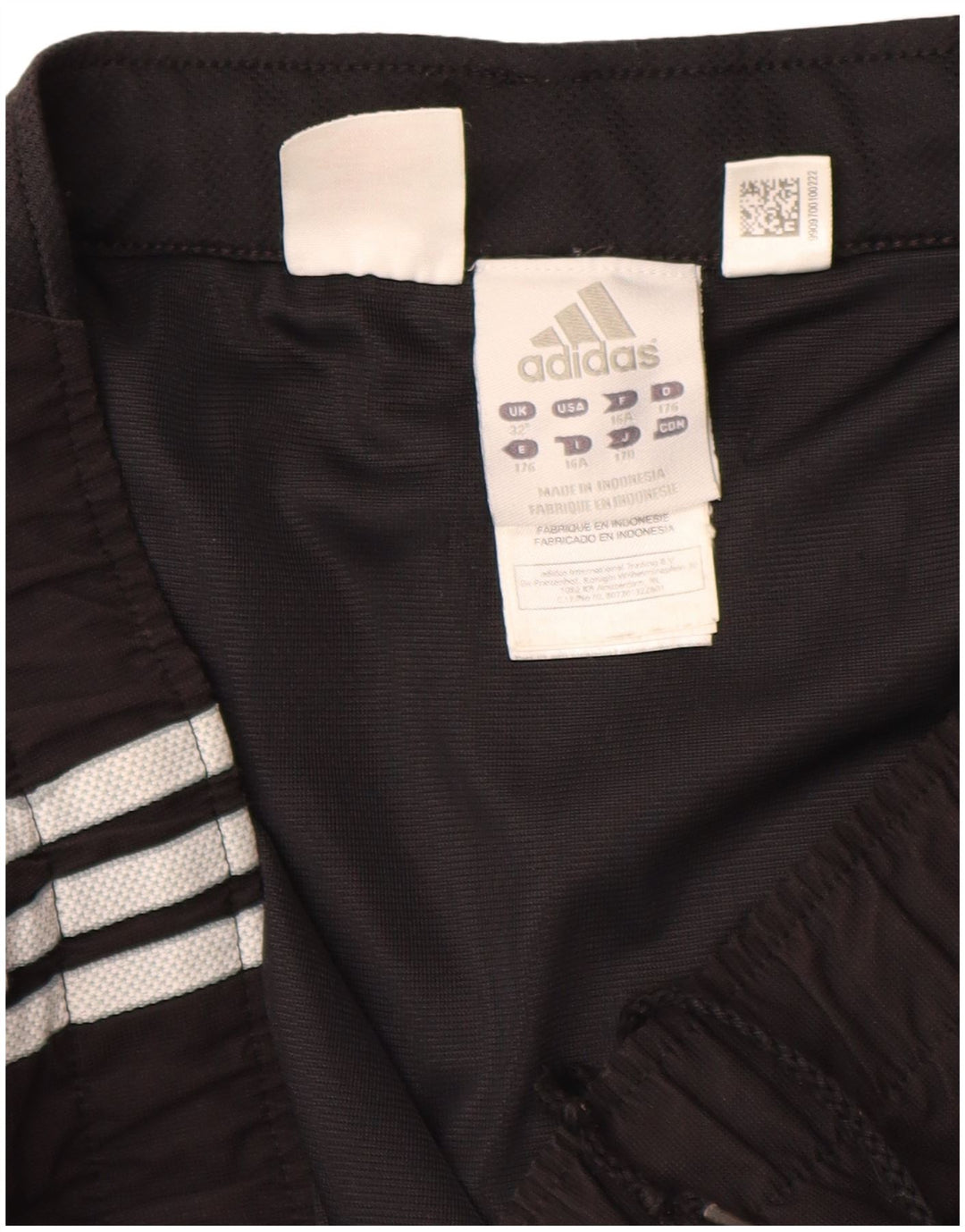 Adidas Chłopięce Spodenki Sportowe Climacool 15-16 Lat Czarny Poliester