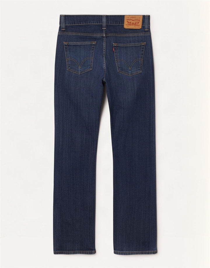 Męskie jeansy Levi's 506 Straight W32 L32 Niebieskie bawełniane