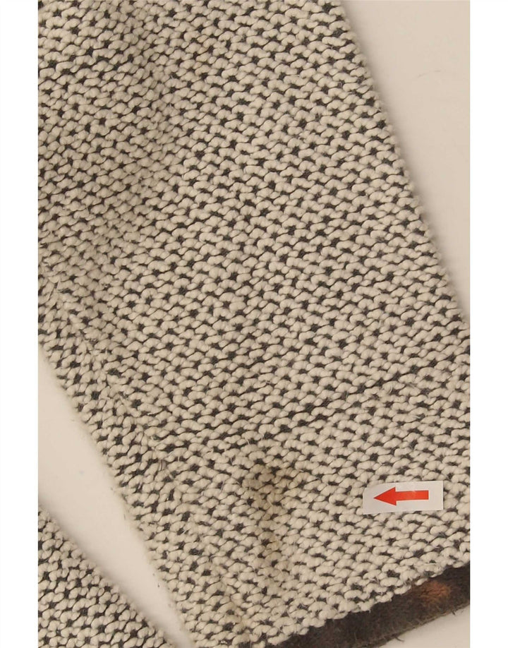 Męska bluza z zamkiem błyskawicznym Weird Fish, duża, szara, bawełniana
