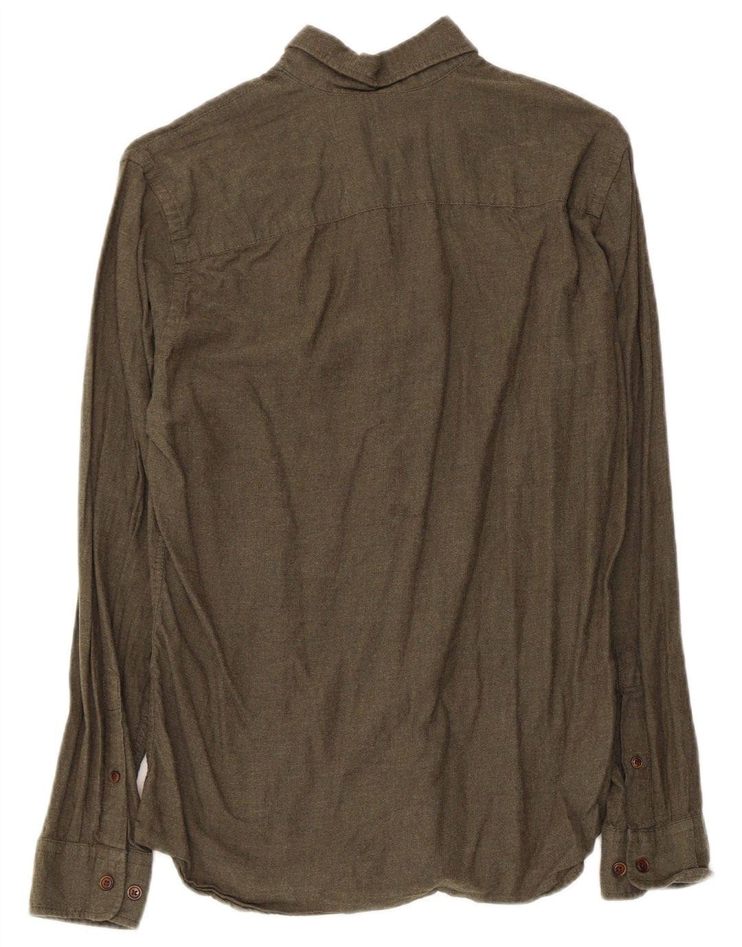 Koszula męska Jack & Jones XS, bawełniana khaki