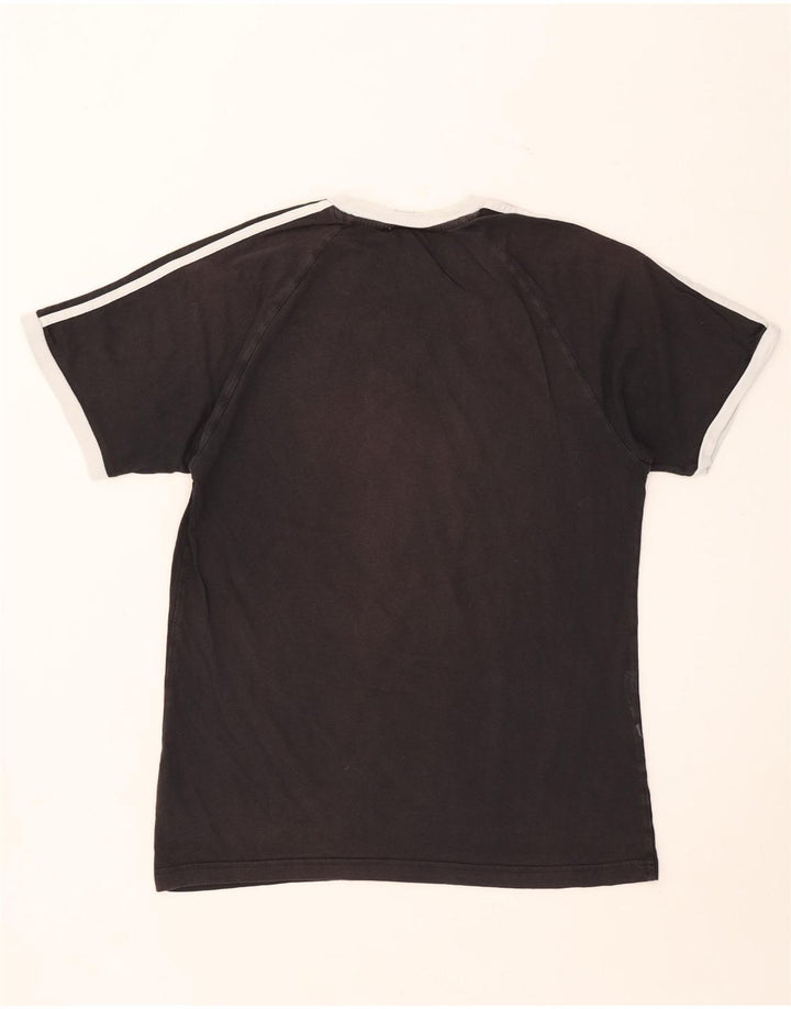 Adidas Męski T-shirt Top Duży Czarny Bawełniany
