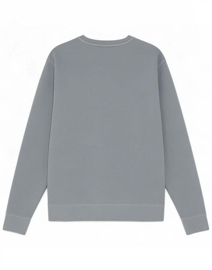 Marks & Spencer Męska bluza sweterkowa, średni niebieski, bawełniany