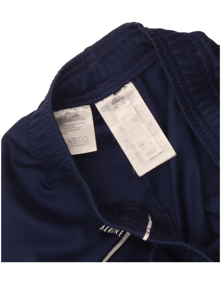 Męskie spodnie dresowe Adidas Aeroready, małe, granatowe, z poliestru
