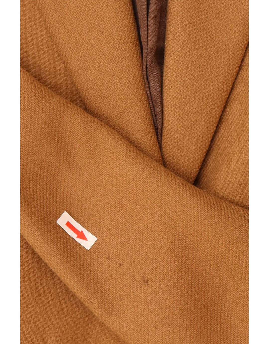 Płaszcz damski Zara UK 6 XS, brązowa wełna