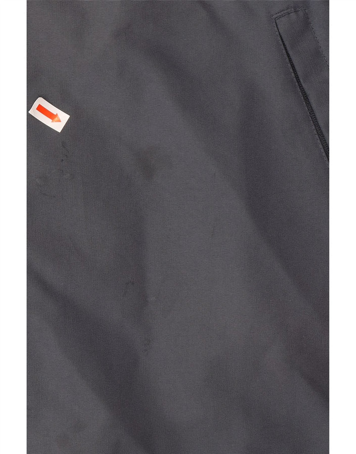 Męska kurtka wiatrówka ADIDAS z kapturem UK 44/46, duża, szara