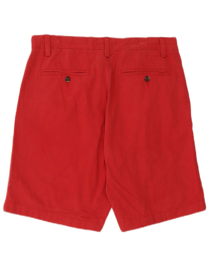 Męskie spodenki Chino Nautica W32 Średnio-czerwone, bawełniane