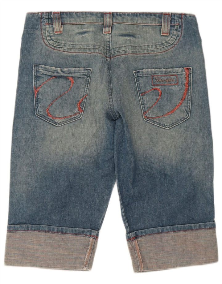 Damskie bermudy jeansowe Wrangler W29 Średni niebieski, bawełniany