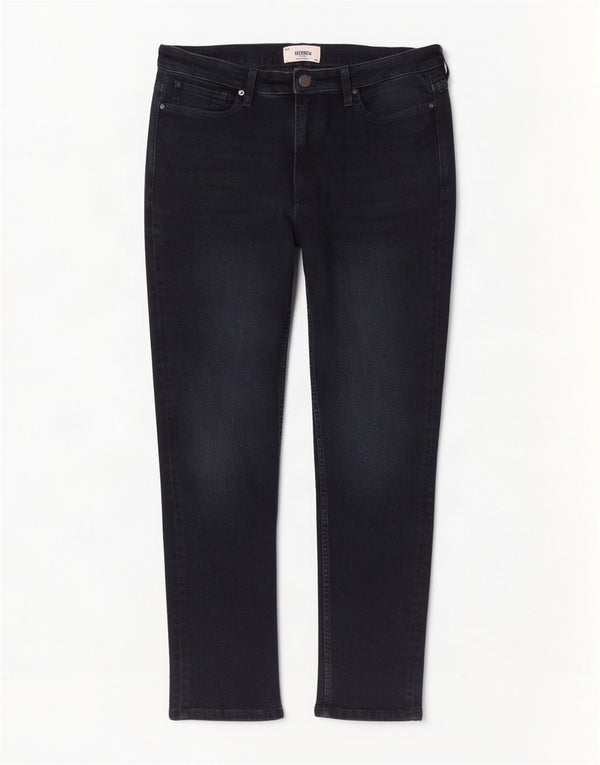 Męskie jeansy slim fit Fat Face W34 L29 Granatowa bawełna