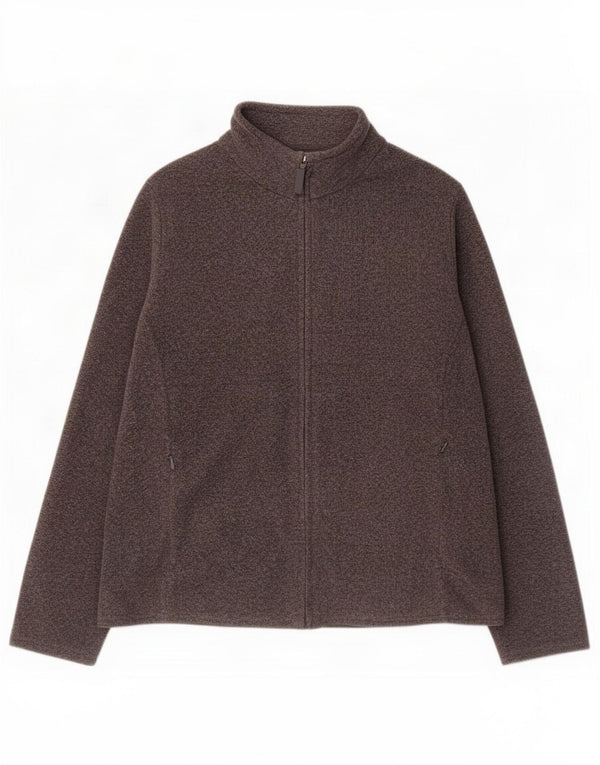 Damska kurtka polarowa Marks & Spencer UK 18 XL, szary poliester