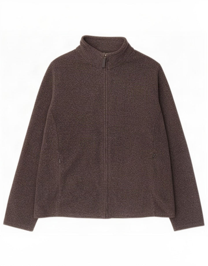Damska kurtka polarowa Marks & Spencer UK 18 XL, szary poliester