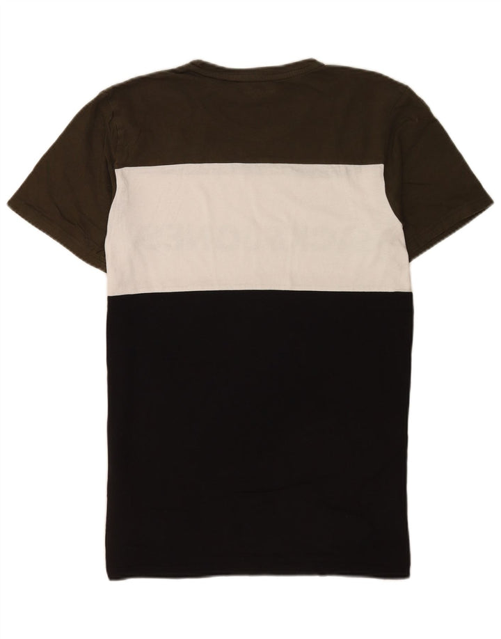 Męski T-shirt z grafiką Jack & Jones, duży, wielokolorowy blok kolorów