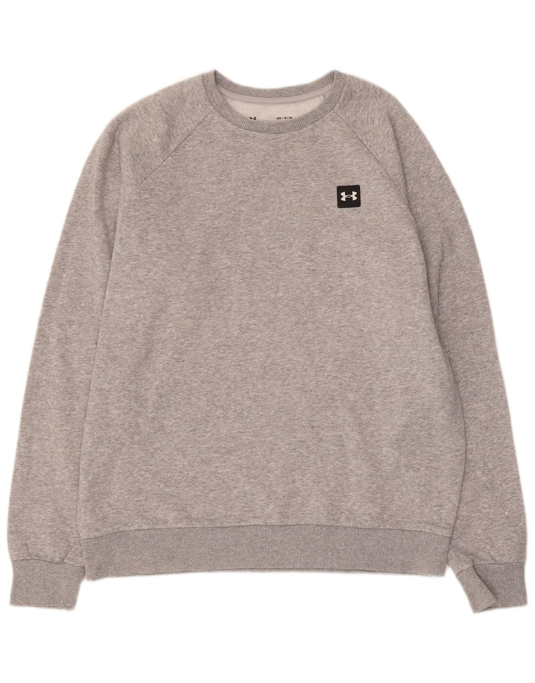 Męski sweter UNDER ARMOUR Cold Gear, średnioszary, bawełniany w plamki