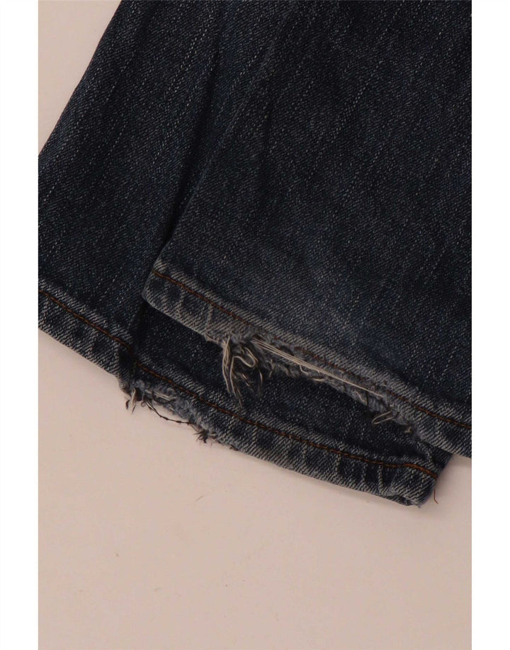 Męskie jeansy Wrangler Texas Stretch Straight W31 L30 Niebieskie bawełniane