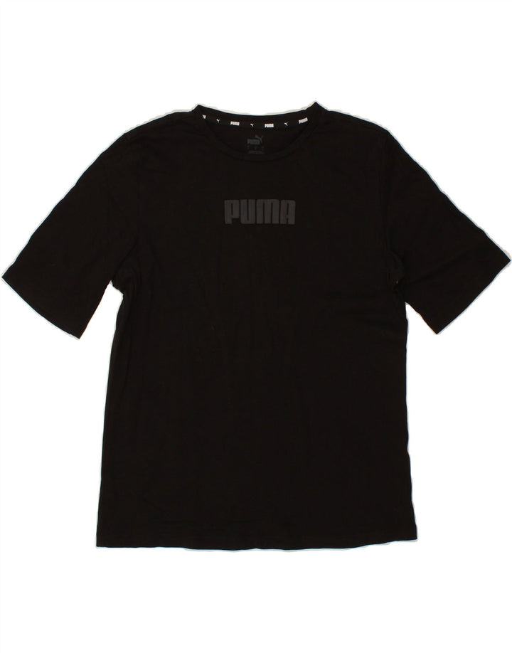 PUMA Womens Graphic T-Shirt Top UK 16 Large Black Vintage Puma and Second-Hand Puma from Messina Hembry 
