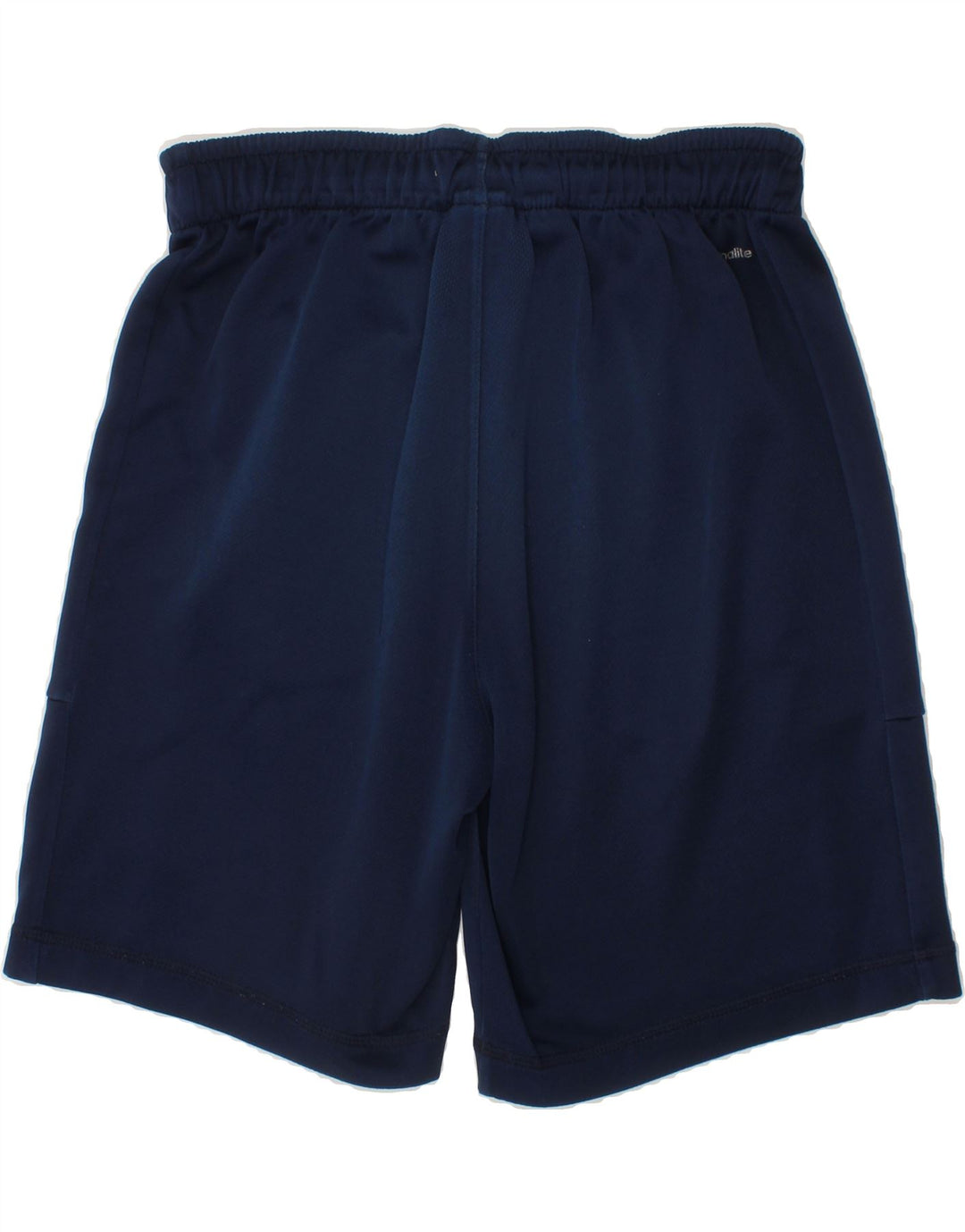ADIDAS Boys Climalite Sport Shorts 13-14 Years  Navy Blue Polyester Vintage Adidas and Second-Hand Adidas from Messina Hembry 