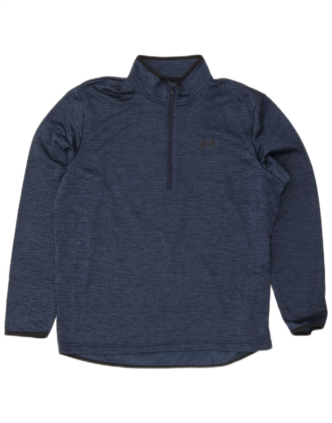 Męski dres Under Armour zapinany na zamek, duży, granatowy, nakrapiany