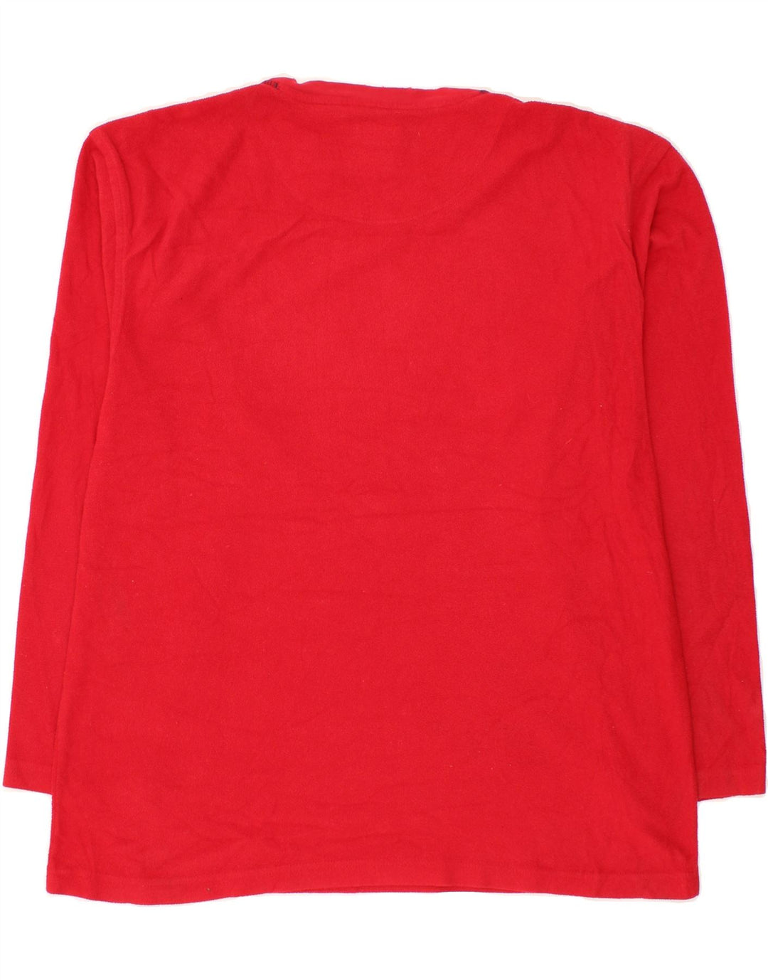 IZOD Mens Fleece Jumper Large Red Polyester Vintage Izod and Second-Hand Izod from Messina Hembry 