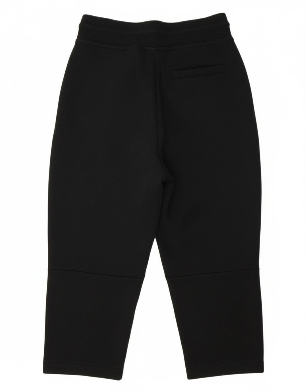 Męskie spodnie dresowe Nike Capri, małe, czarne, bawełniane z blokami kolorów