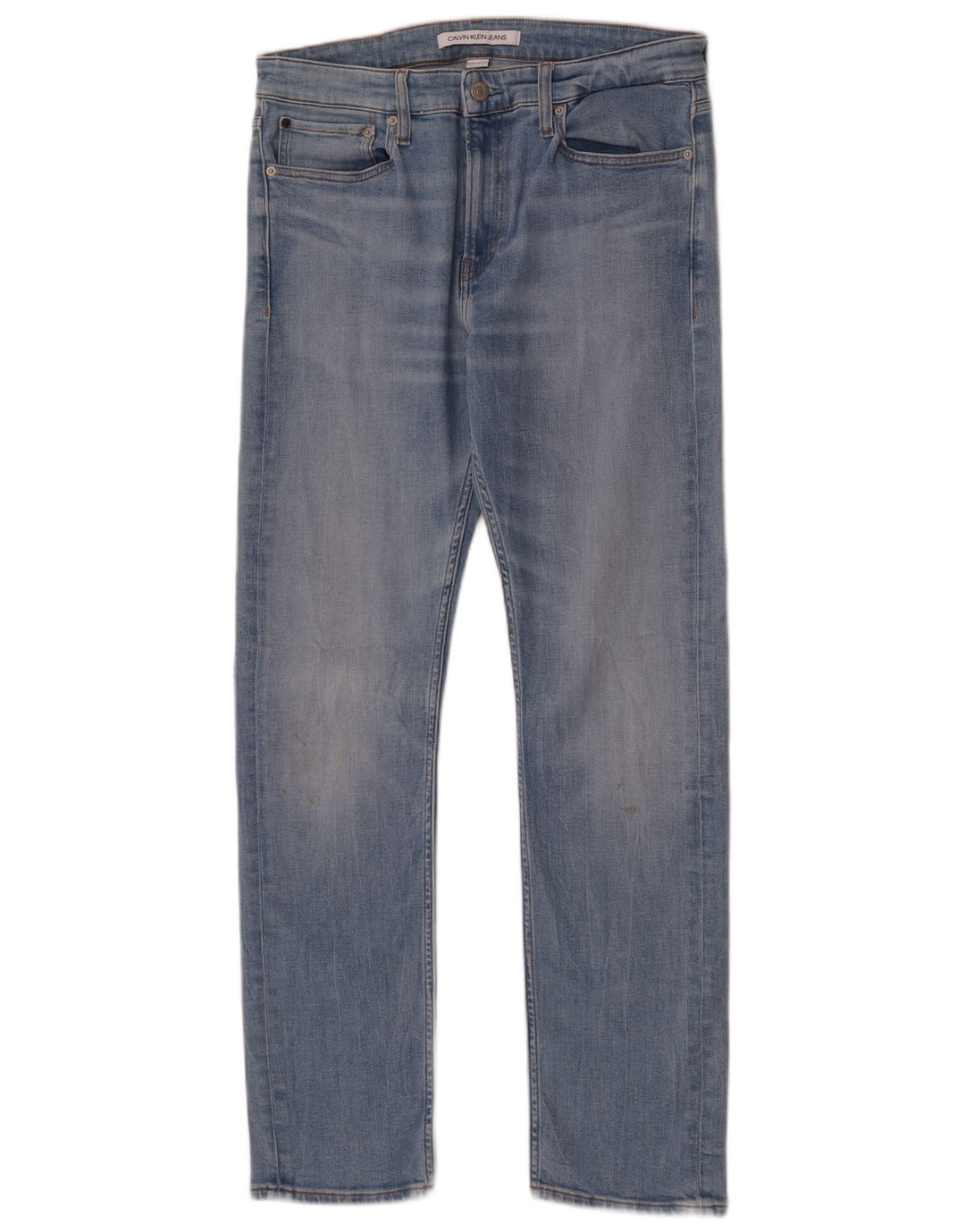Męskie dżinsy Calvin Klein W32 L32 Niebieskie bawełniane