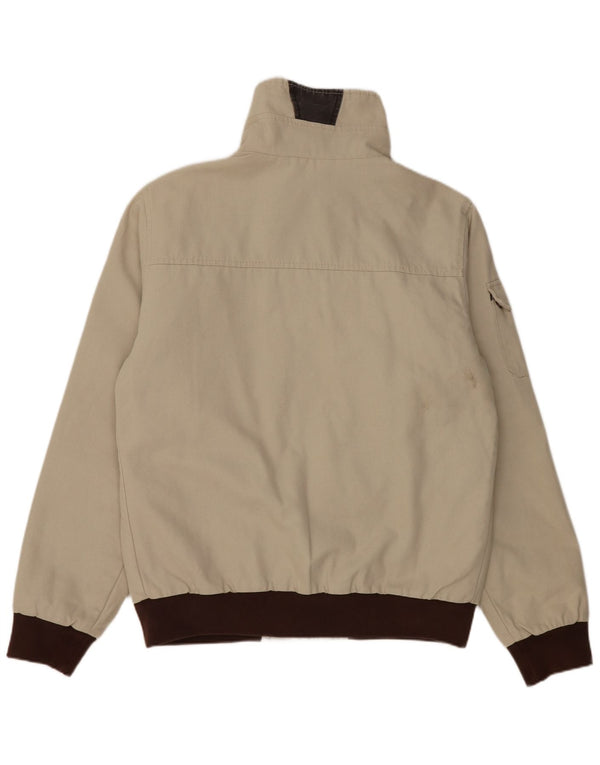Męska kurtka bomberka Murphy & Nye Sailmakers UK 42 XL, szara, bawełniana w bloki kolorów