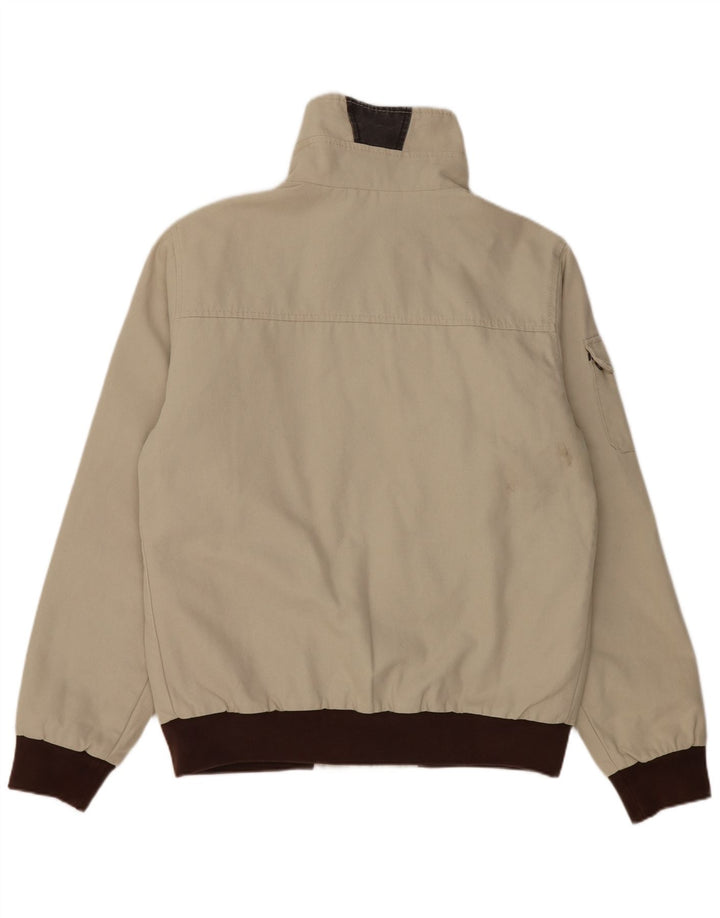 Męska kurtka bomberka Murphy & Nye Sailmakers UK 42 XL, szara, bawełniana w bloki kolorów