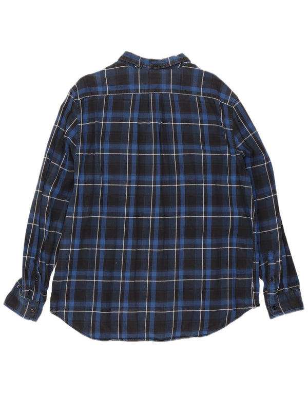 Koszula flanelowa męska slim fit Levi's 2XL, bawełniana, granatowa w kratkę