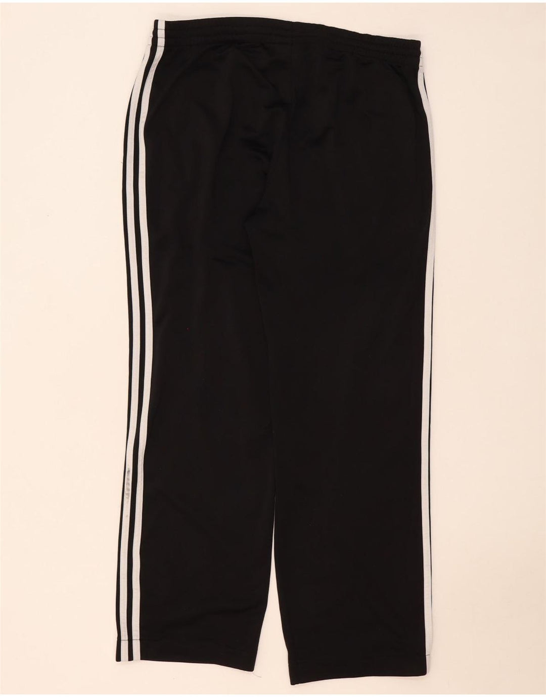 Męskie spodnie dresowe Adidas, duże, czarne, poliestrowe