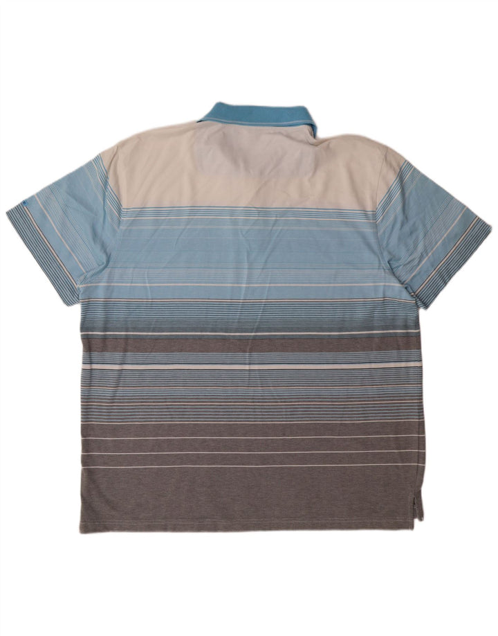 Męska koszulka polo do golfa Izod 2XL, wielokolorowa, bawełniana w paski