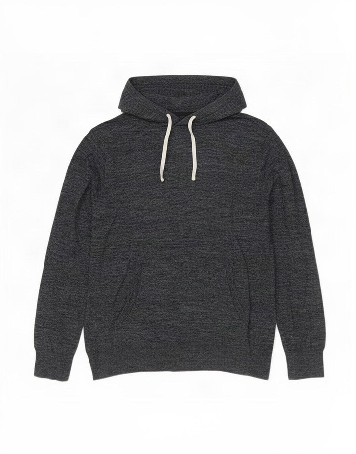 Męski sweter z kapturem J. Crew, duży, szary, nakrapiany