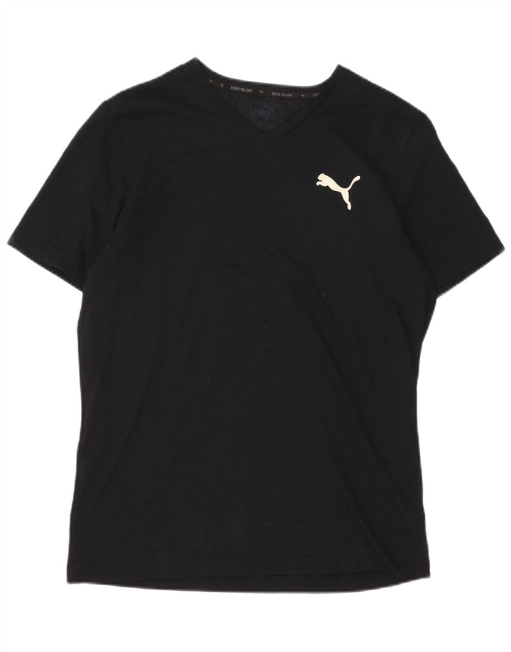 Męska koszulka T-shirt Puma, średnia czarna