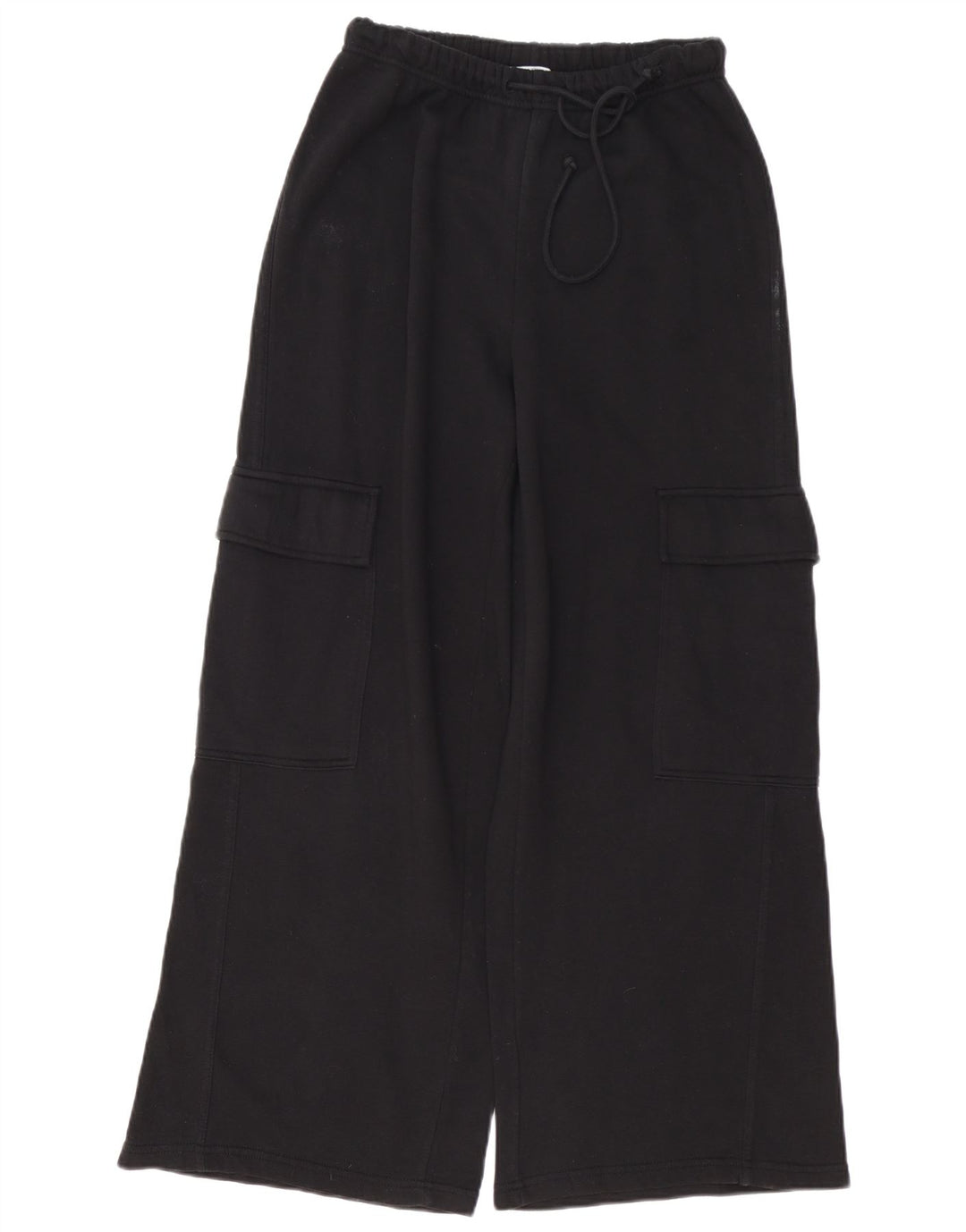 Damskie spodnie dresowe Zara o luźnym kroju, UK 12, średnie czarne