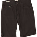 Męskie spodenki na co dzień Jack & Jones Regular, średnie W32, czarna bawełna