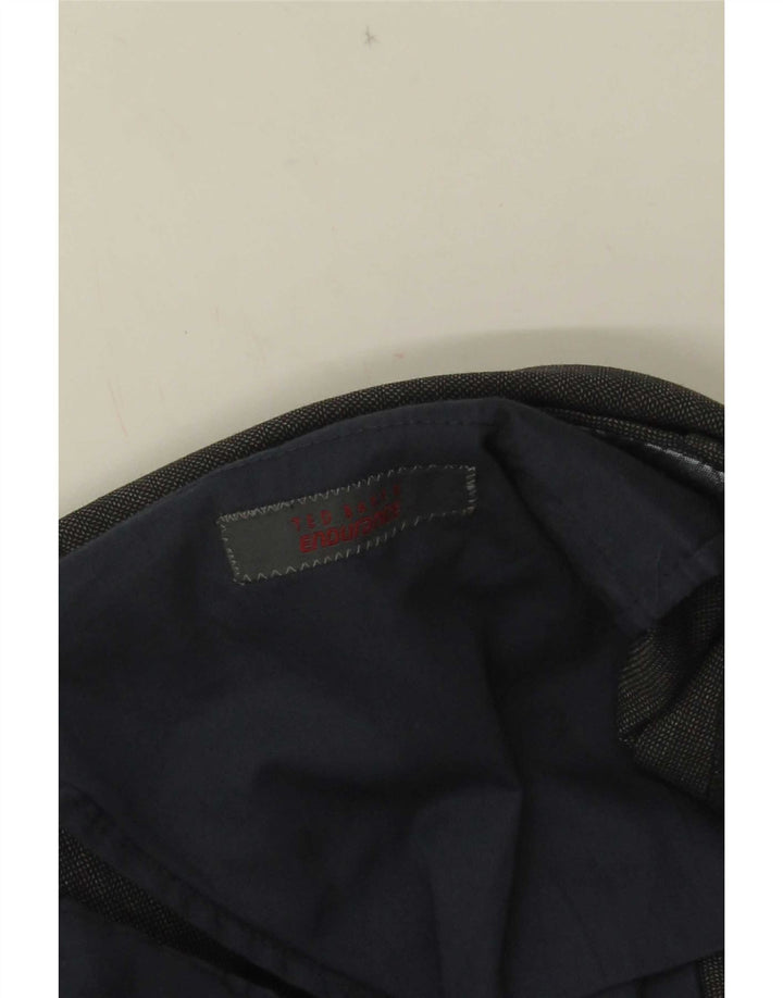 Męskie proste spodnie garniturowe Ted Baker W34 L31 szare