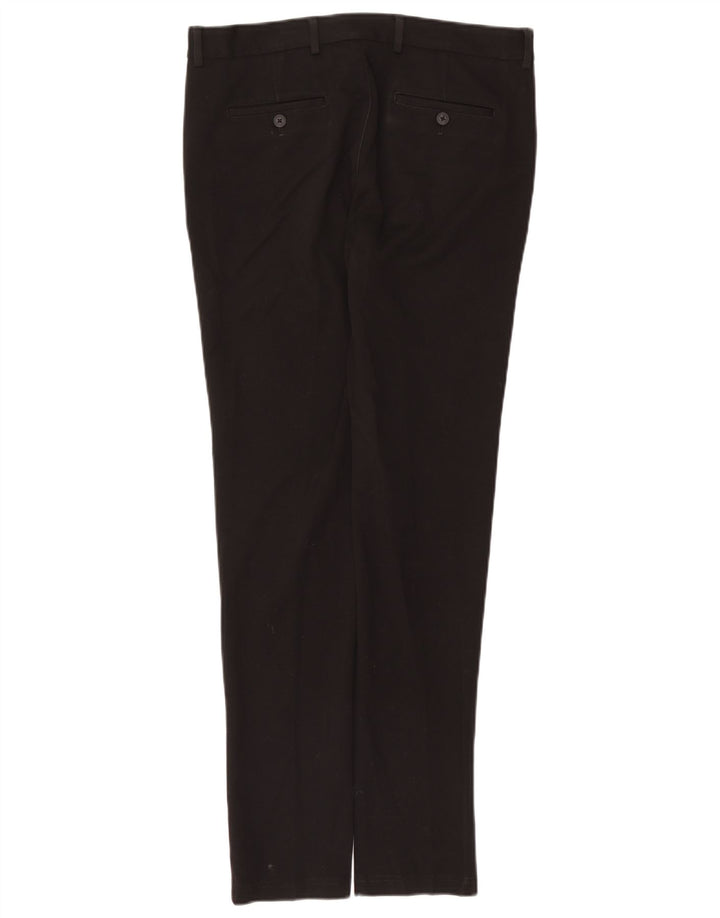 Damskie spodnie chino Jack & Jones Marco Slim W32 L34 Czarny poliester