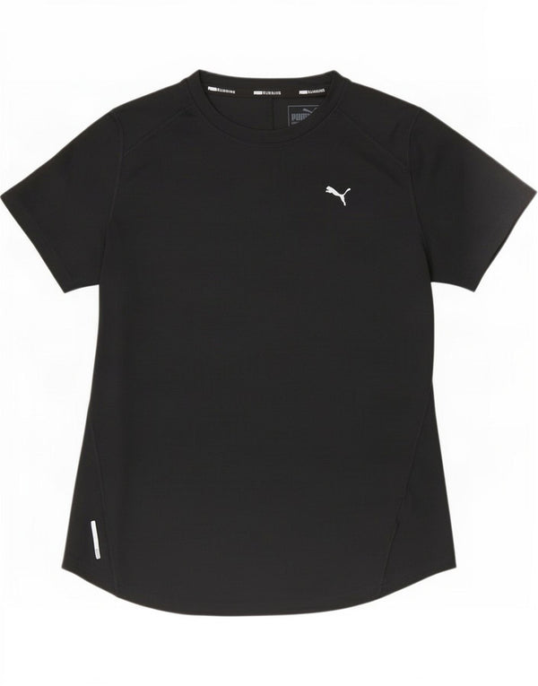 T-shirt damski Puma Top UK 14, duży, czarny poliester