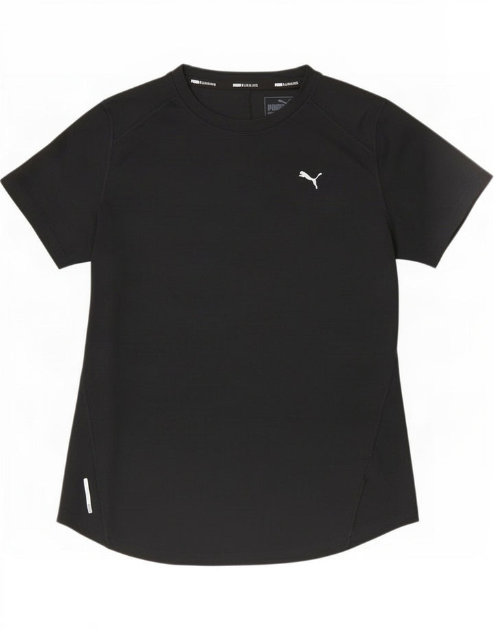 T-shirt damski Puma Top UK 14, duży, czarny poliester