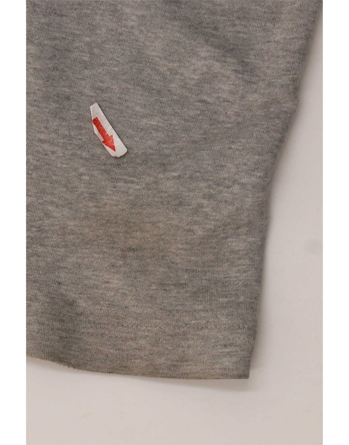 Męskie spodnie dresowe Adidas 2XL Szara bawełna
