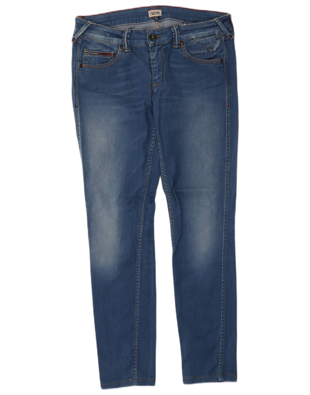 Damskie jeansy Skinny Tommy Hilfiger W32 L32 Niebieskie bawełniane