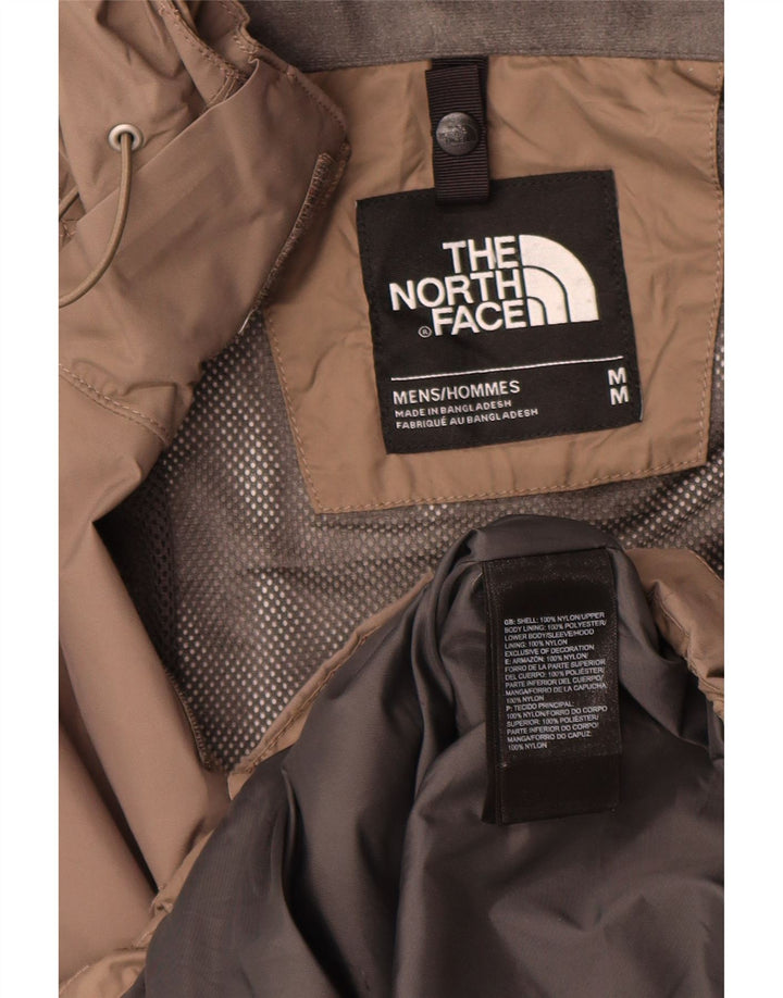 Męska kurtka przeciwdeszczowa z kapturem The North Face UK 38, średni beż, nylon