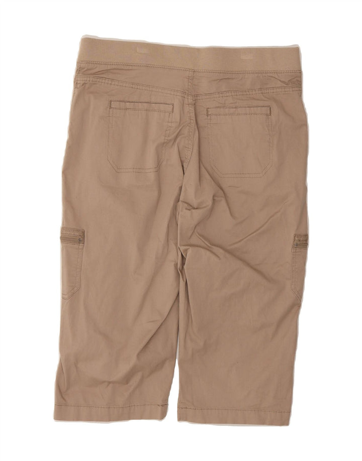 LEE Womens Cargo Bermuda Shorts US 12 Large W32 Brown Cotton Vintage Lee and Second-Hand Lee from Messina Hembry 