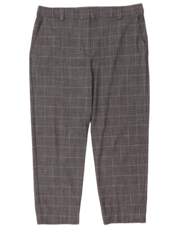 Spodnie męskie Marks & Spencer UK 14 Large W34 L26 Szare pepitka