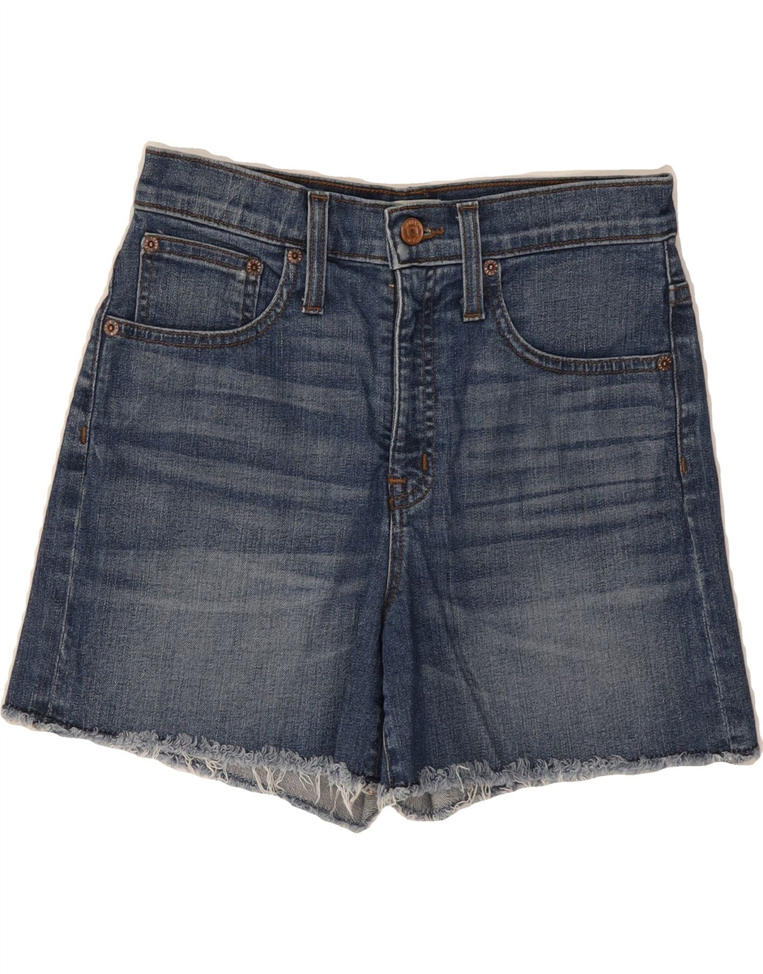 J. CREW Womens Denim Shorts W26 Small Blue Cotton Vintage J. Crew and Second-Hand J. Crew from Messina Hembry 